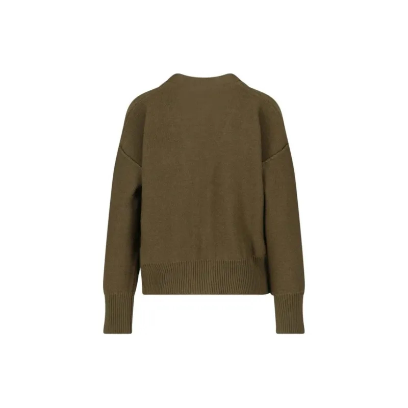 MM6 Maison Margiela Distressed Knit Cardigan-1