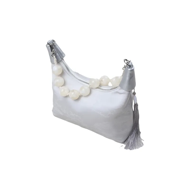 H YXIANG Canvas Canvas Bag Handbag Shoulder Bag Regular Women's Pink/Beige/Black/Silver-7