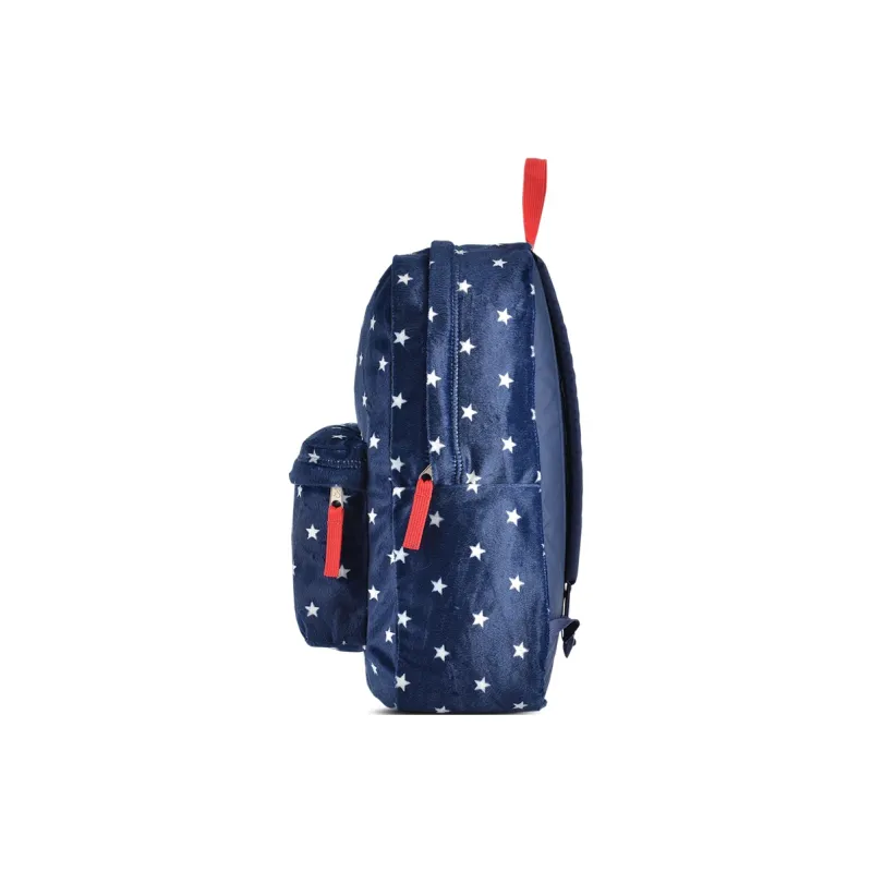 JanSport Fabric Backpack Regular Unisex Blue Background Stars-1