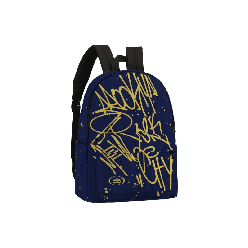 Soundbyte Polyester Backpack Laptop Bag Regular Unisex Lapis Lazuli Blue-2