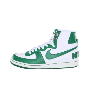 Nike Terminator High Basic Durable Breathable Mid-Top Skateboard Shoes Unisex Green