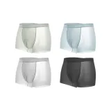B Set-Light Green+Sky Blue+Light Gray+Black (4 Pack)
