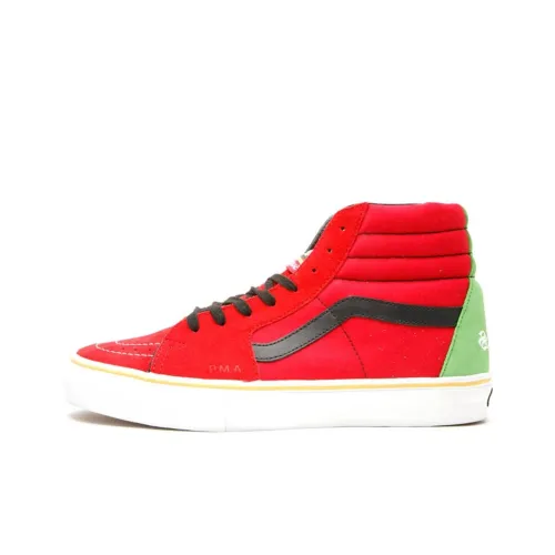 Vans Sk8-Hi Supreme X Bad Brains Red