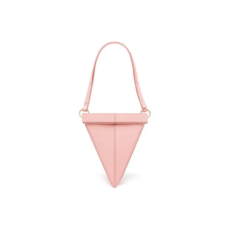 YEE SI Cow Leather Handbag Women's Pink-1