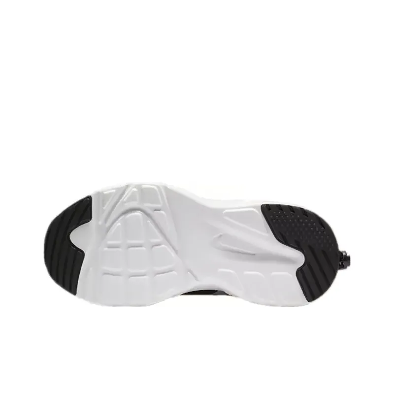 Nike Huarache City Cushioning, Slip Resistant, And Abrasion Resistant Low Top Running Shoes Women's Gray Black Orange-3