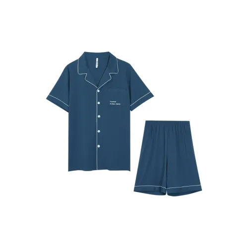 Red Beans At Home Pajama Set Men's