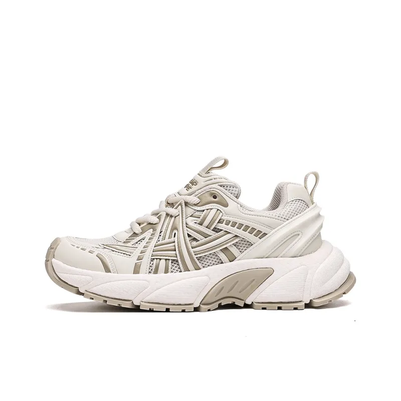 TRUMPPIPE Wear-Resistant Lightweight Height Increasing Chunky Sneakers Unisex-12