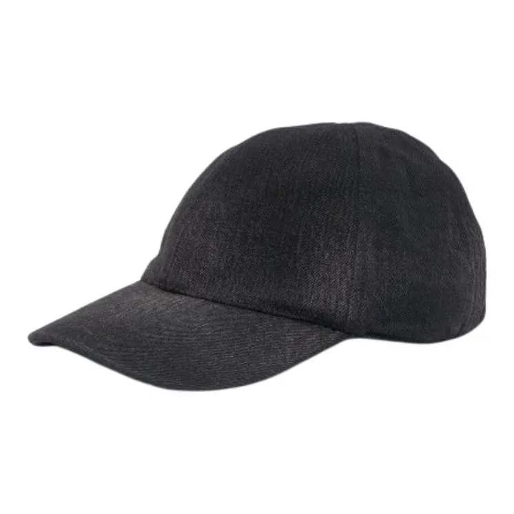 PRADA Cotton Baseball Caps Men's Black-0