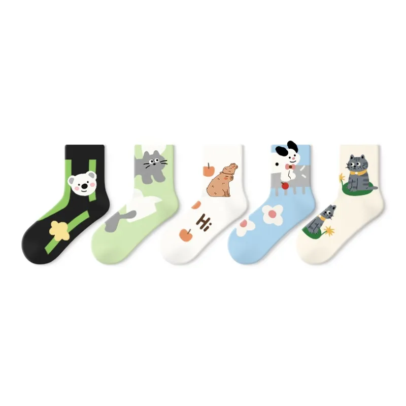 Primeet Ankle Socks Women's 5 Pack-21