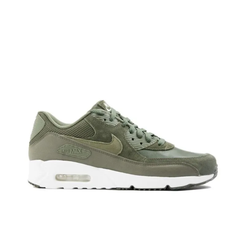 Nike Air Max 90 Low Top Running Shoes Men's Army Green-1