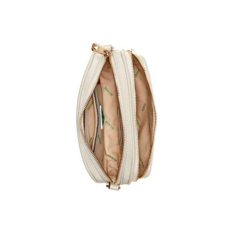 GUESS Recycled Nylon Camera Bags Crossbody Bags Women's Taupe-2