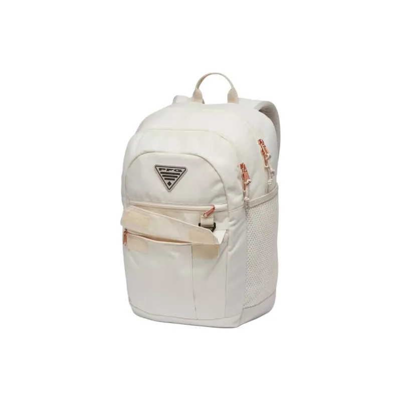 Columbia Polyester Backpack Unisex Chalk White-1