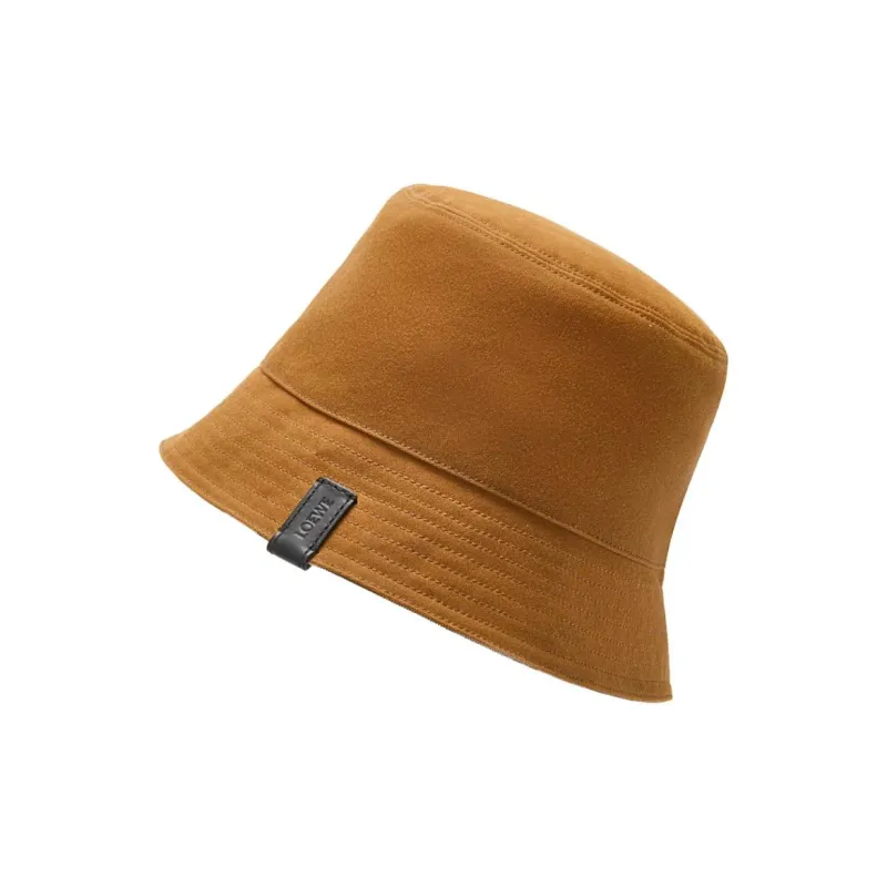 LOEWE Cotton, Wool Bucket Hats Women's Brown-2
