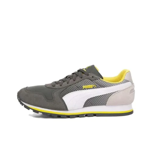 PUMA ST Runner Shades Running Shoes Men Low-Top Gray/White/Yellow