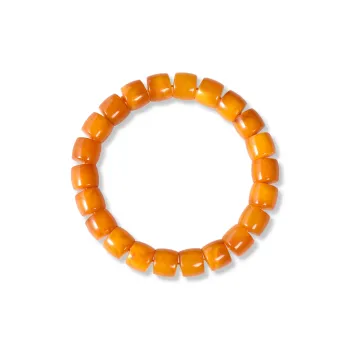 The Call Of The Heart Amber Beeswax Fine Jade Bracelets Unisex