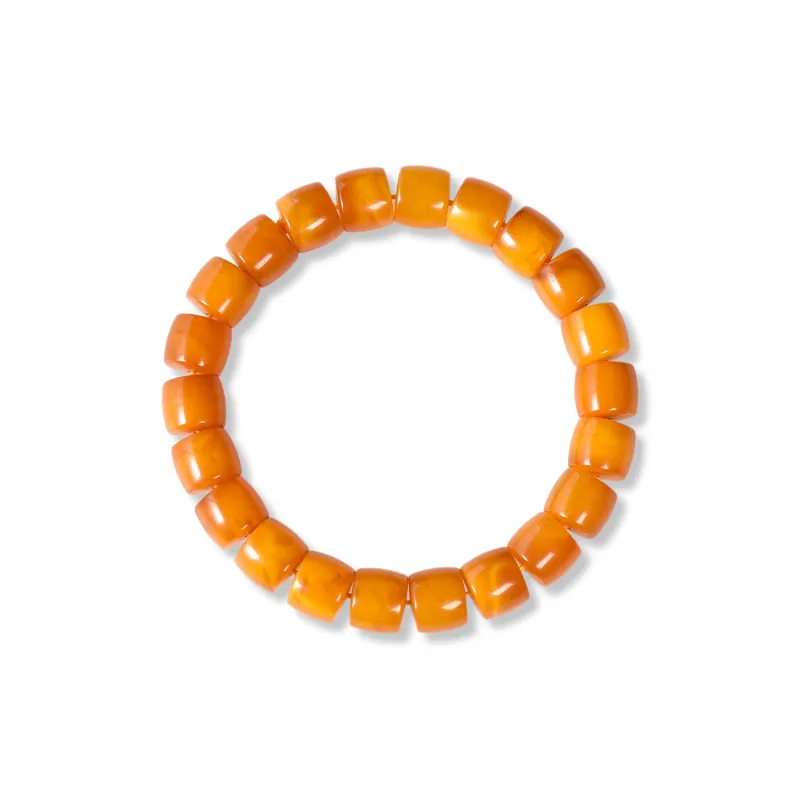 The Call Of The Heart Amber Beeswax Fine Jade Bracelets Unisex-0