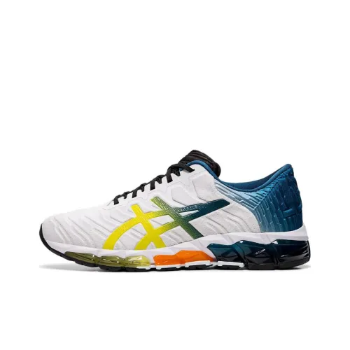 Asics Gel-Quantum 360 5 Running Shoes Men Low-Top White/Blue