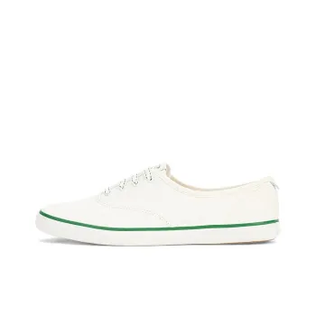 Staud Keds Champion Low-Top Canvas Shoes Women's White