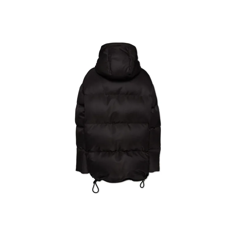 DSQUARED 2 Logo Printed Quilted Hooded Down Coat-1