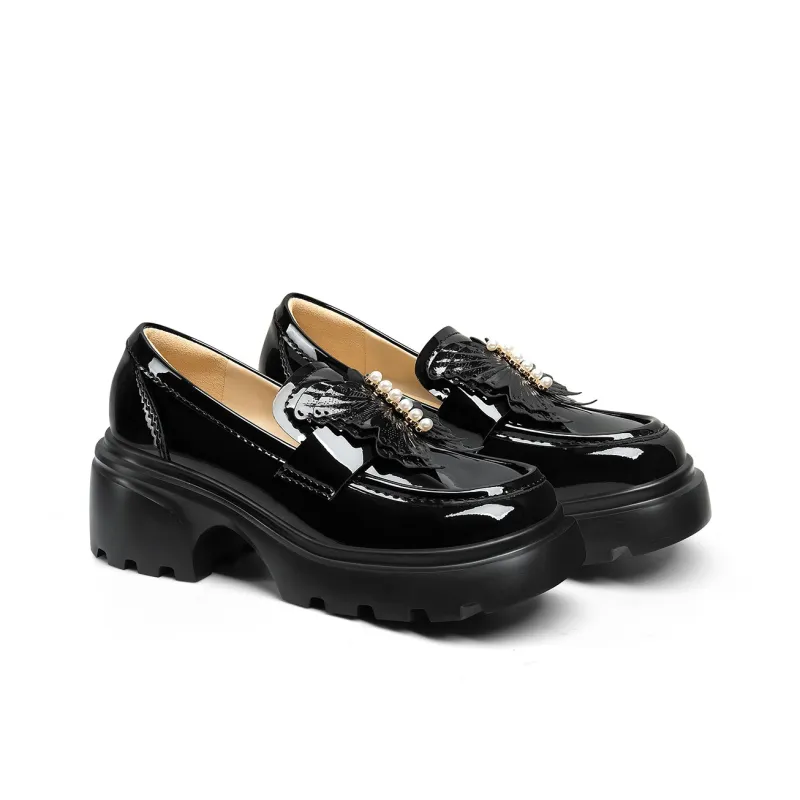 Lily Wei Loafers Women's White-3