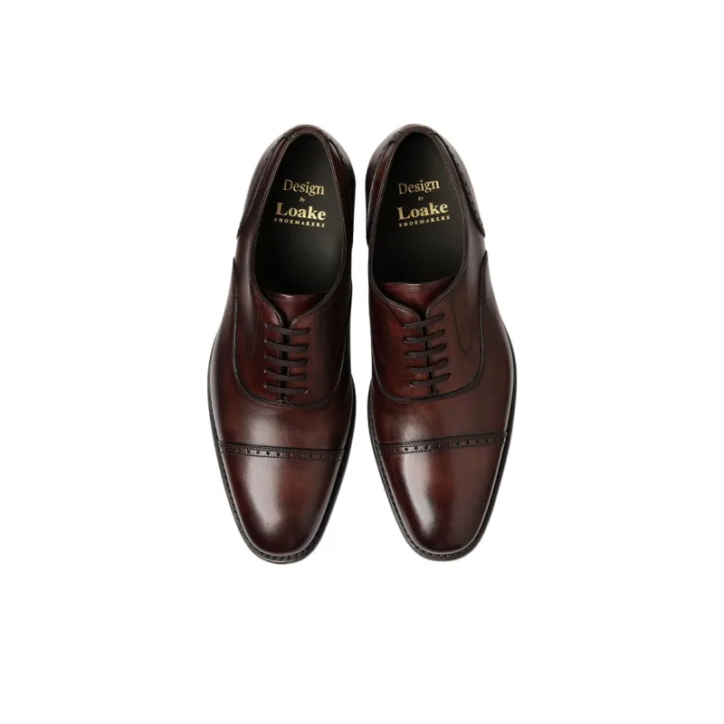 LOAKE Hughes Dress Shoes Men's Umber-3