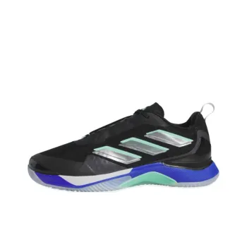 Adidas Anti Slip Wear Resistant Mid Top Tennis Shoes Women's Black White
