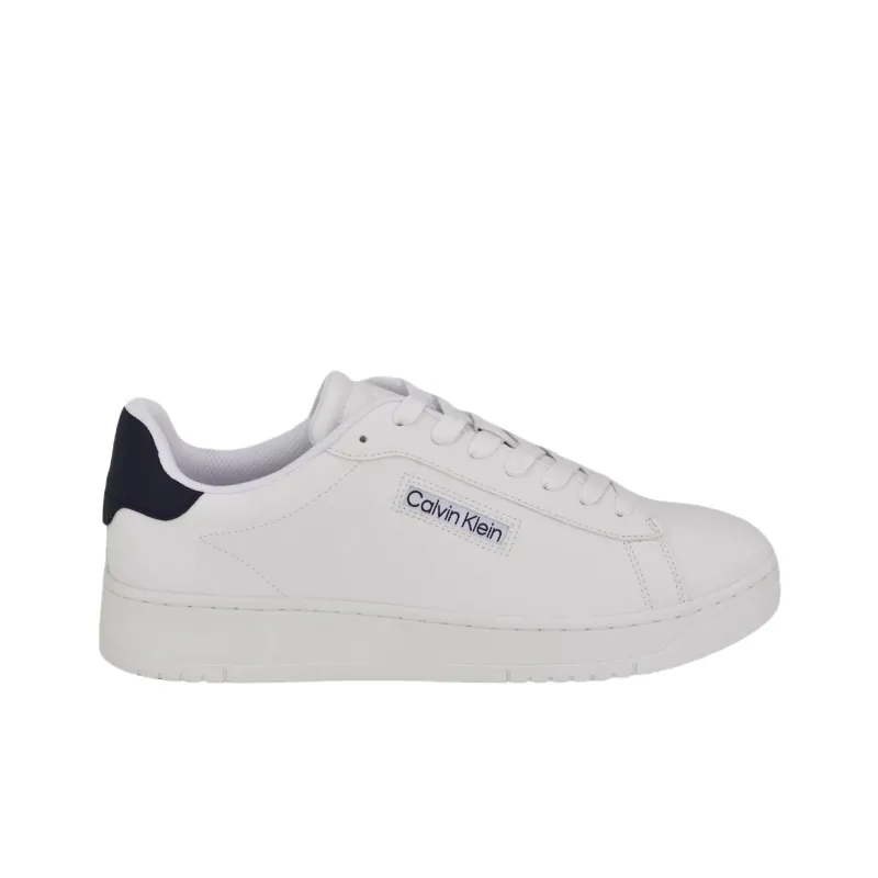 CALVIN KLEIN Horaldo Low Top Skateboard Shoes Men's White-1