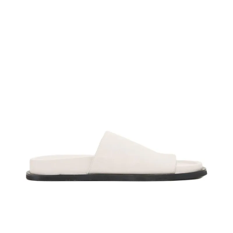ST. AGNI Slip-Resistant Flip Flops Women's White-1