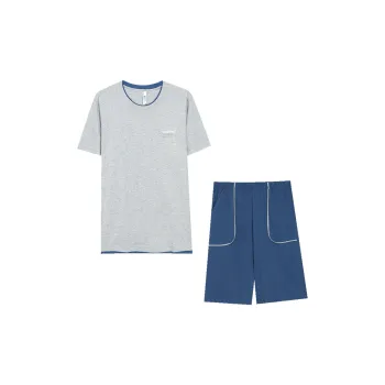 Red Beans At Home Pajama Set Men's