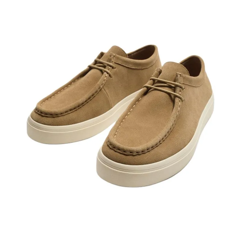 ZARA Wear-Resistant Low-Top Casual Shoes Men's Brown-2