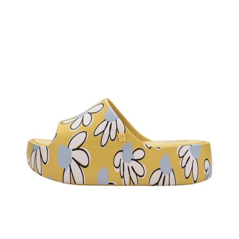 Melissa Slide Slippers Women's Beige/Brown/Pink/Yellow-0