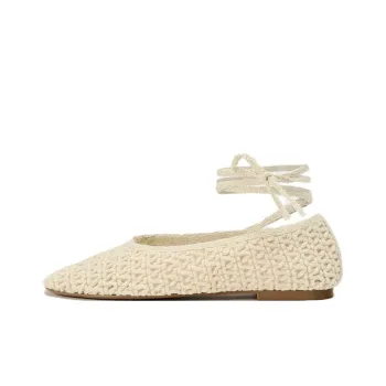 ZARA Casual Single Shoes Women's Yellow