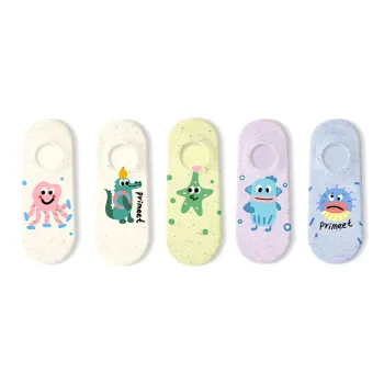 Primeet No Show Socks Summer Women's 5 Pack