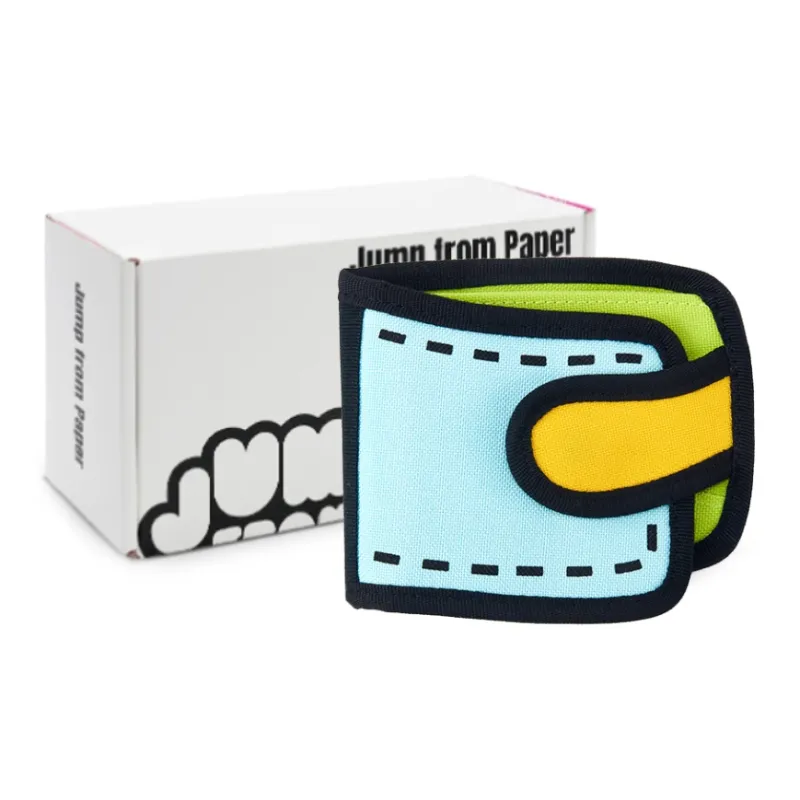 JumpFromPaper Polyester Wallet Regular Unisex Mint Green-4