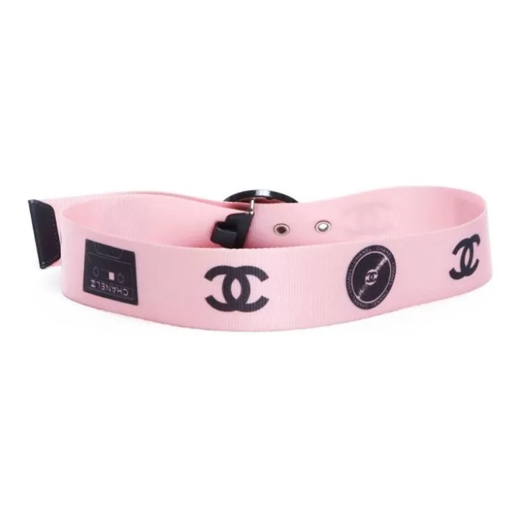 CHANEL 2000s Record Cc Belt-1