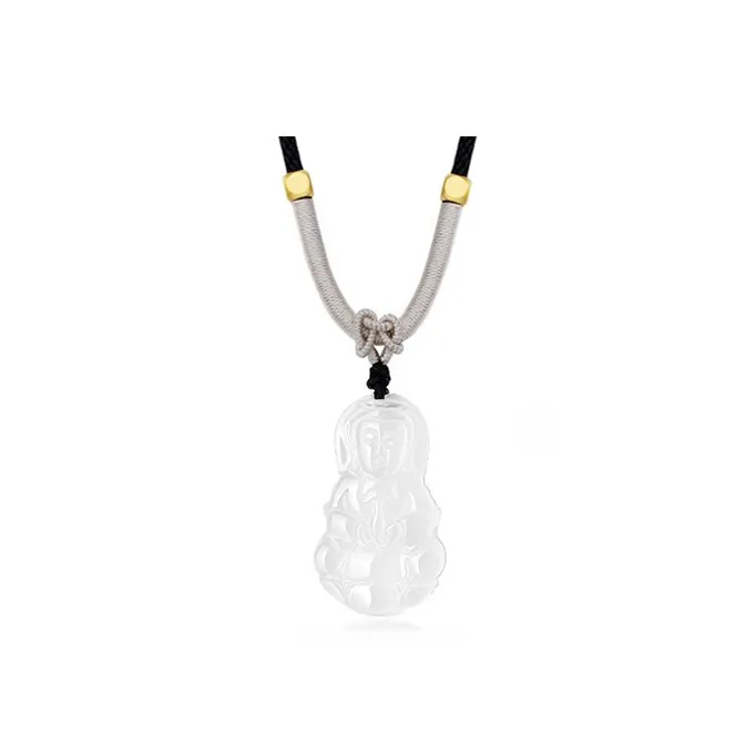 MOONS FAME Chalcedony Necklaces Unisex-8