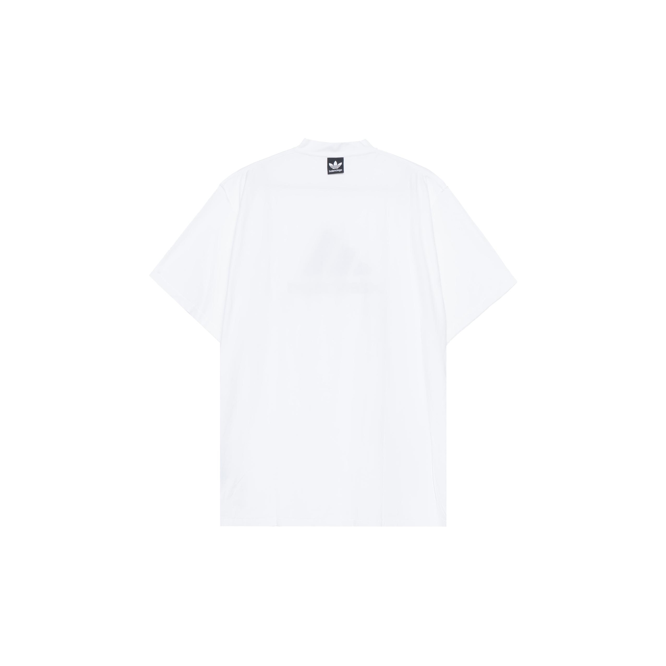 Balenciaga x adidas T-Shirt Oversized White Unisex - POIZON