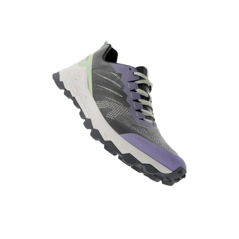 DECATHLON Anti Slip Wear Resistant Low Top Trail Running Running Shoes Women's Purple Black Green-2