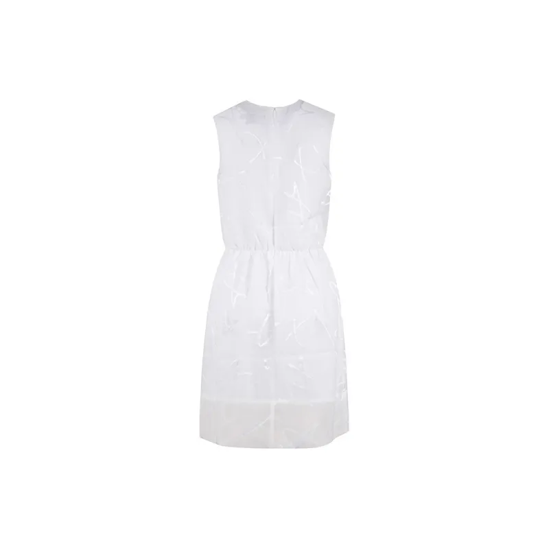 ARMANI EXCHANGE Sleeveless Dress Women's White-1