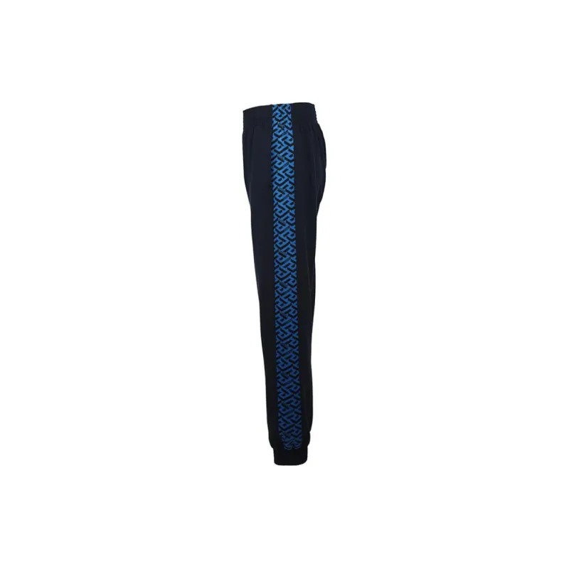 FANSIZHE VERSACE Knitted Sweatpants Men's Dark Blue-2