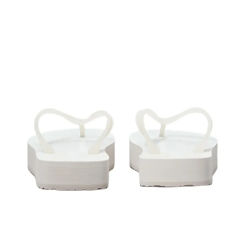 CKJ CALVIN KLEIN JEANS Slip Resistant Flip Flops Women's White-4