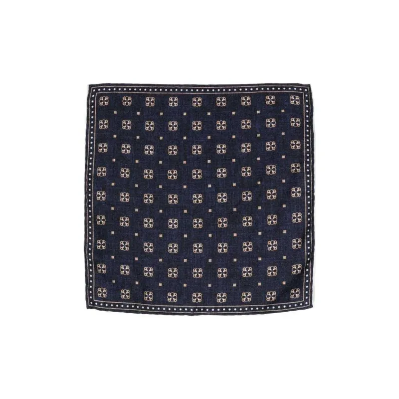 Brunello Cucinelli Mix Printed Reversible Handkerchief-0