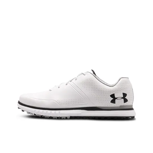 Under Armour Golf Shoes Unisex Low-Top White