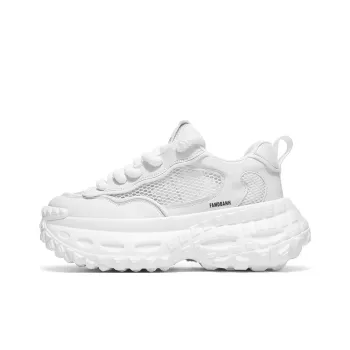 Van Ban Cushioned Slip-Resistant Breathable Height Increasing Low-Top Chunky Sneakers Men's
