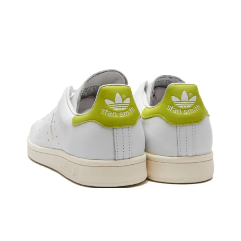 Adidas Originals Stan Smith 'Core White Yellow '-2