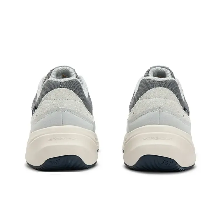 361° Breathable Low Top Chunky Sneakers Women's Gray-3