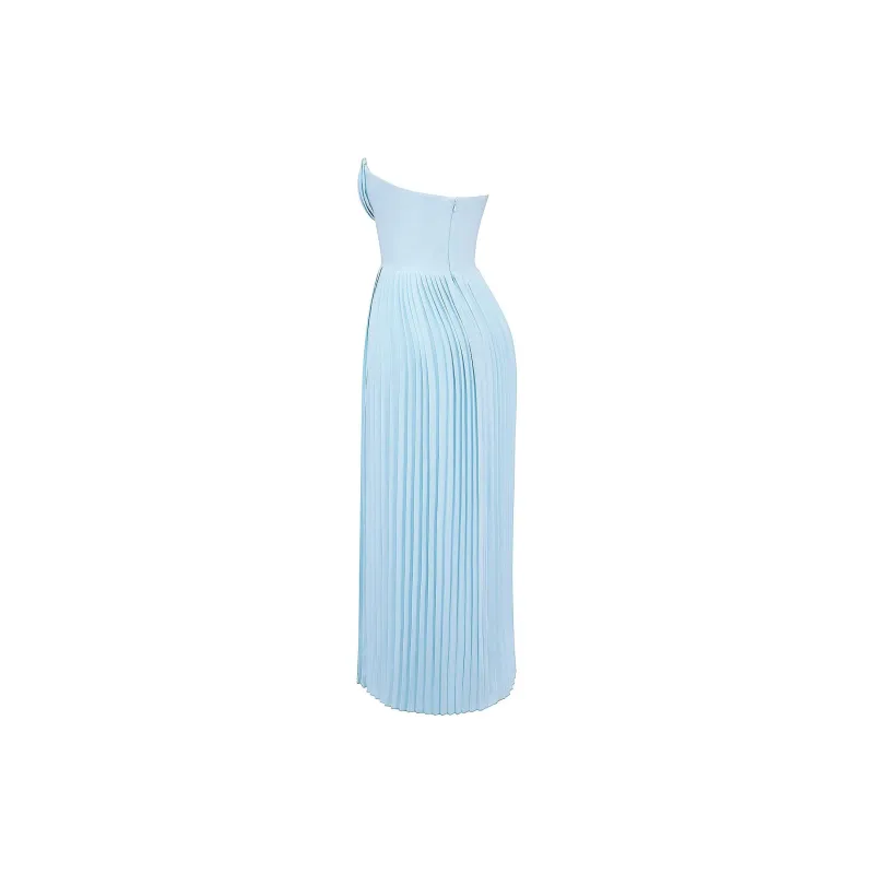 HOUSE OF CB MARCELLA Sleeveless Dress Women's Powder Blue-2