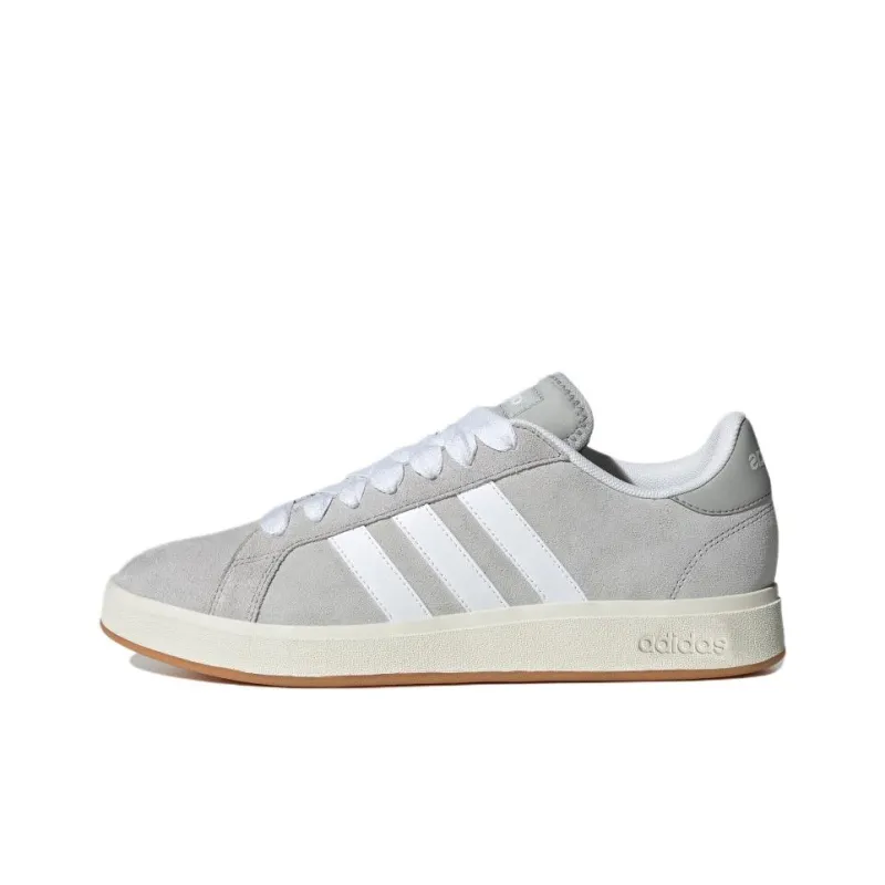 Adidas Grand Court Base 00s Grey Two Cloud White Gum-0