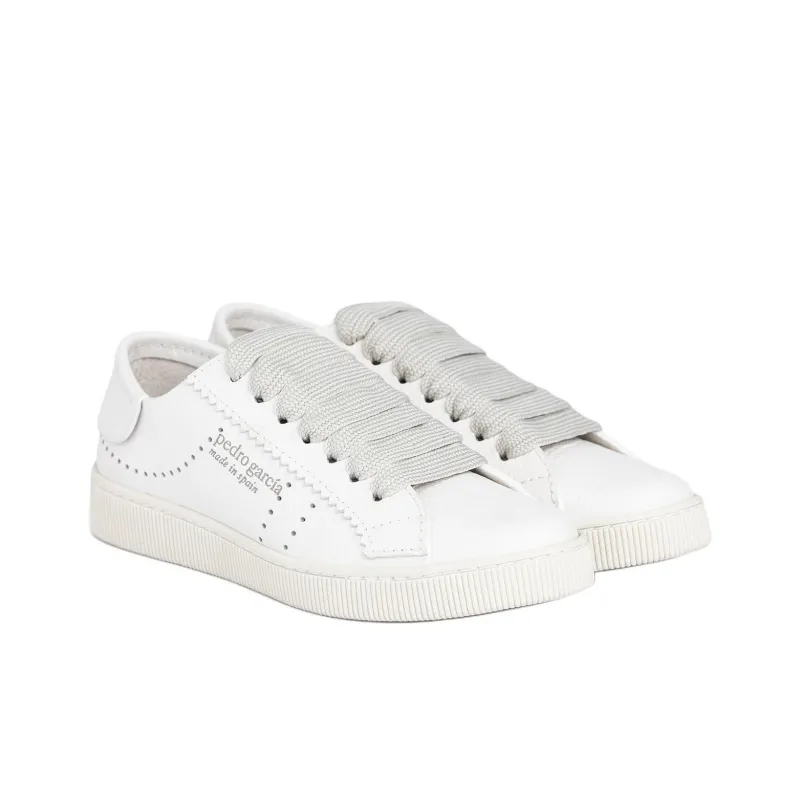 Pedro García Perry Low-Top Skateboard Shoes Women's White-2