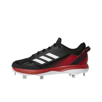 Adidas Icon 7 Slip Resistant Low Top Training Shoes Men's Black Red